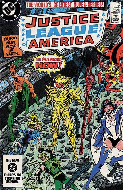 Justice League of America (1960)   n° 229 - DC Comics