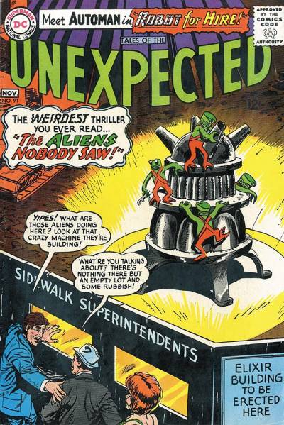Tales of The Unexpected  (1956)   n° 91 - DC Comics