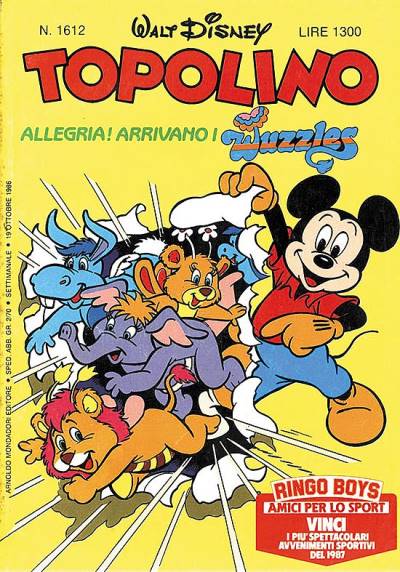 Topolino (1949)   n° 1612 - Mondadori