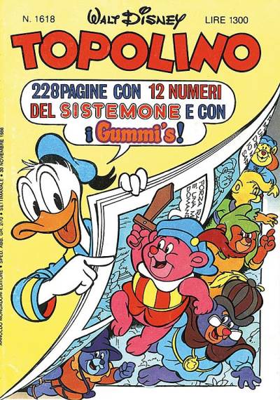 Topolino (1949)   n° 1618 - Mondadori