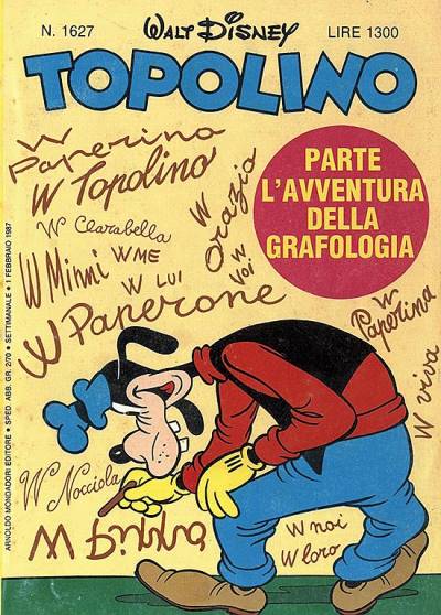 Topolino (1949)   n° 1627 - Mondadori
