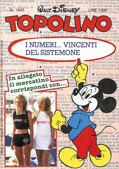 Topolino (1949)   n° 1645 - Mondadori