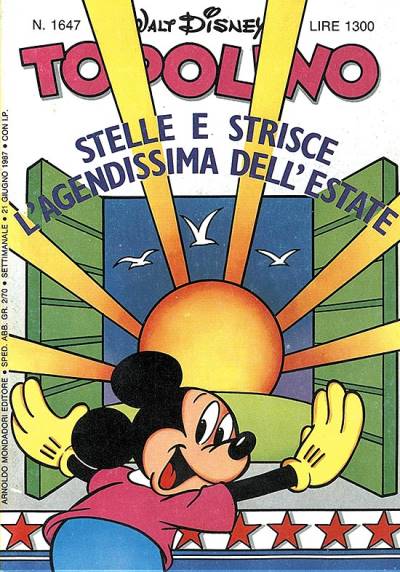Topolino (1949)   n° 1647 - Mondadori