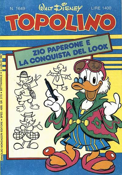 Topolino (1949)   n° 1649 - Mondadori