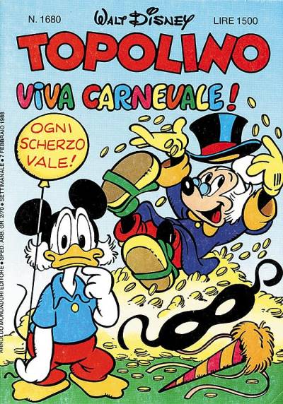 Topolino (1949)   n° 1680 - Mondadori