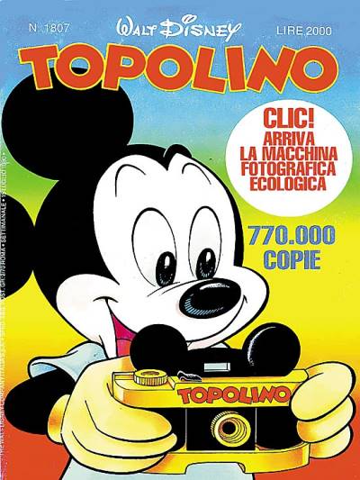 Topolino (1988)   n° 1807 - Disney Italia