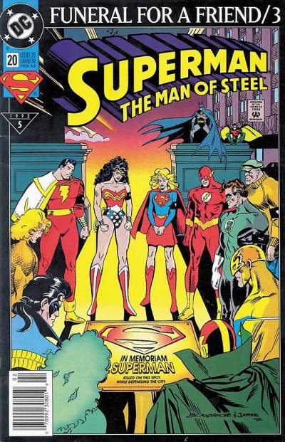Superman: The Man of Steel (1991)   n° 20 - DC Comics