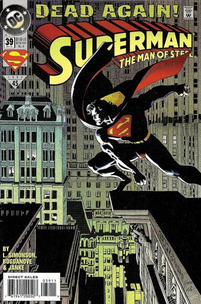 Superman: The Man of Steel (1991)   n° 39 - DC Comics