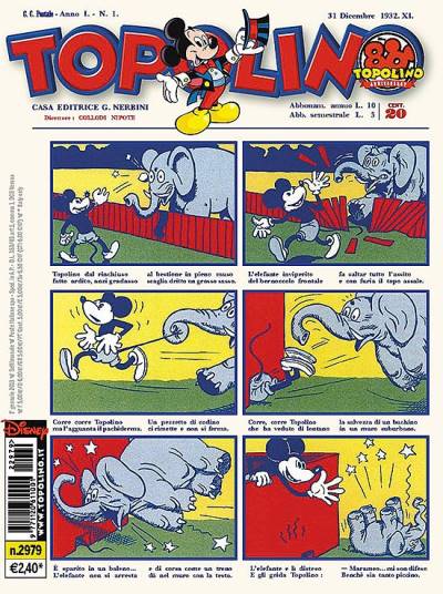 Topolino (1988)   n° 2979 - Disney Italia