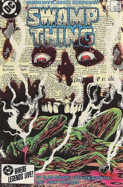 Saga of The  Swamp Thing, The (1982)   n° 35 - DC Comics