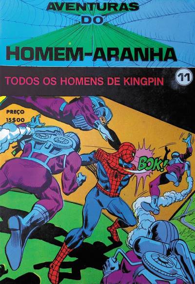 Aventuras do Homem-Aranha (1978)   n° 11 - Agência Portuguesa de Revistas