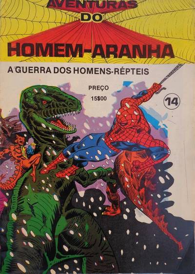 Aventuras do Homem-Aranha (1978)   n° 14 - Agência Portuguesa de Revistas