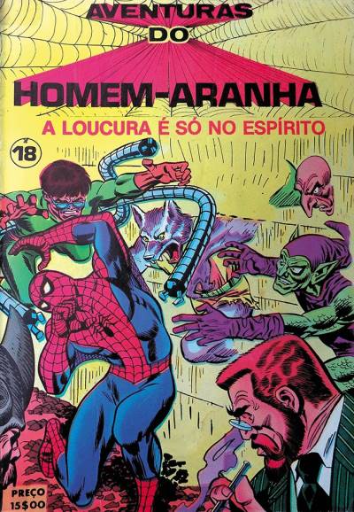 Aventuras do Homem-Aranha (1978)   n° 18 - Agência Portuguesa de Revistas