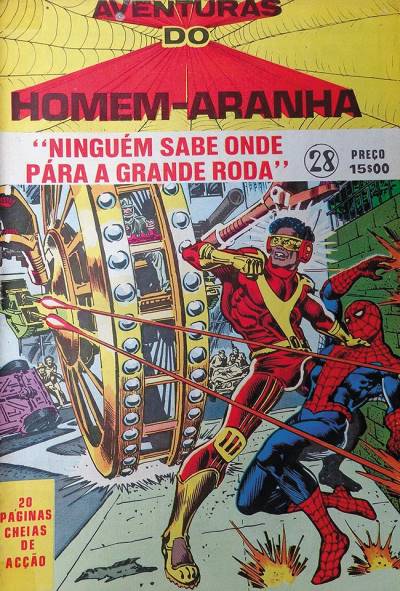 Aventuras do Homem-Aranha (1978)   n° 28 - Agência Portuguesa de Revistas