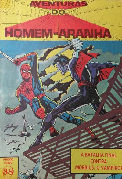 Aventuras do Homem-Aranha (1978)   n° 38 - Agência Portuguesa de Revistas