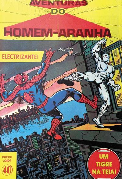 Aventuras do Homem-Aranha (1978)   n° 40 - Agência Portuguesa de Revistas