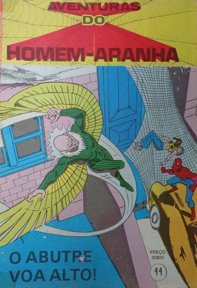 Aventuras do Homem-Aranha (1978)   n° 44 - Agência Portuguesa de Revistas