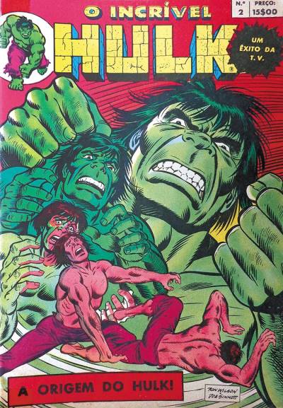 Incrível Hulk, O   n° 2 - Agência Portuguesa de Revistas