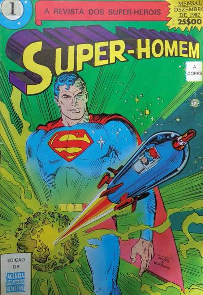 Super-Heróis (1982)   n° 1 - Agência Portuguesa de Revistas