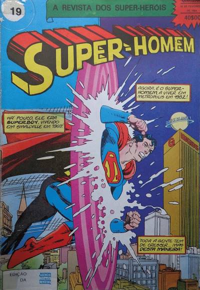 Super-Heróis (1982)   n° 19 - Agência Portuguesa de Revistas