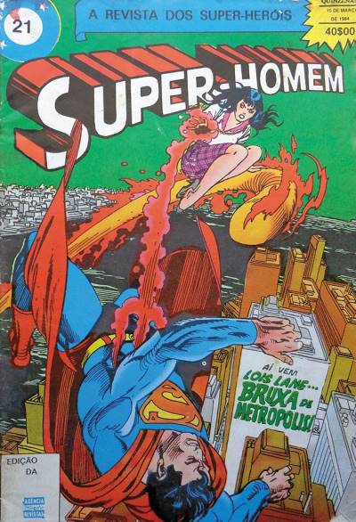 Super-Heróis (1982)   n° 21 - Agência Portuguesa de Revistas