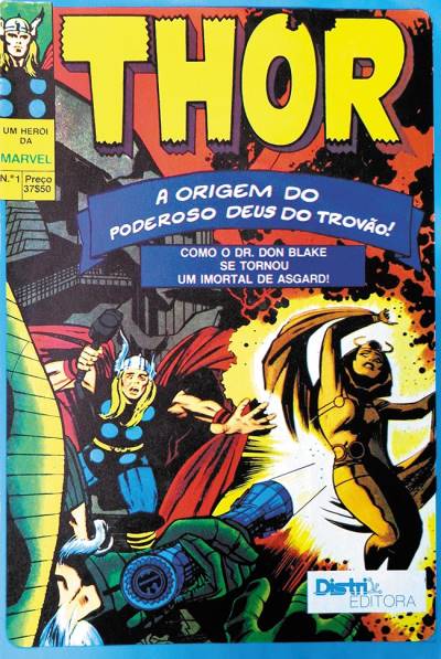Poderoso Thor, O   n° 1 - Distri Editora