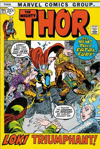 Thor (1966)   n° 194 - Marvel Comics