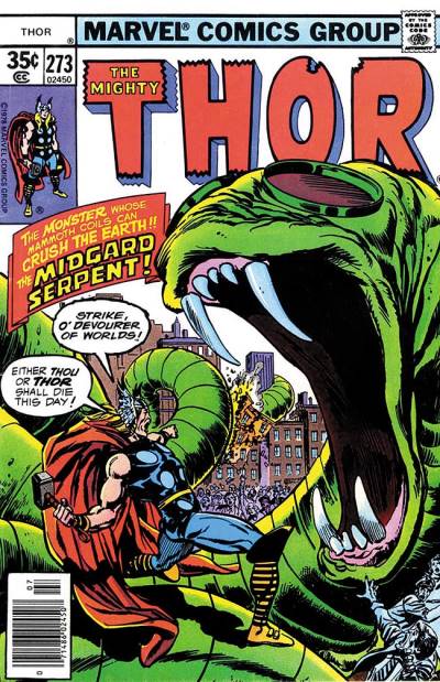 Thor (1966)   n° 273 - Marvel Comics
