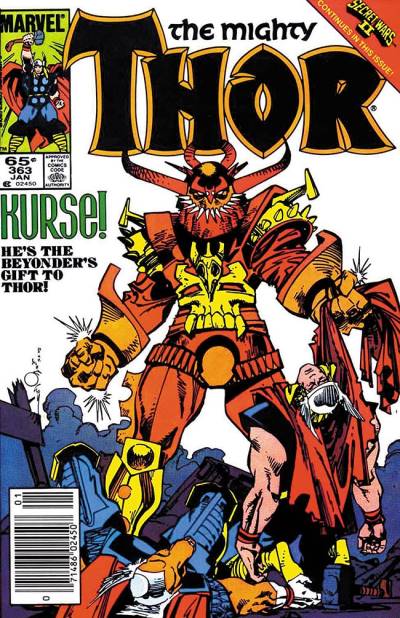 Thor (1966)   n° 363 - Marvel Comics