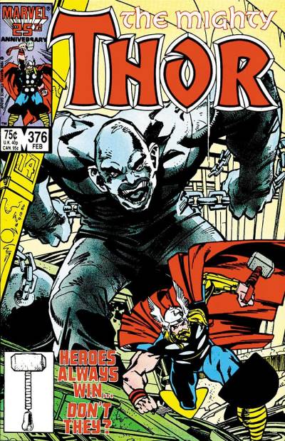 Thor (1966)   n° 376 - Marvel Comics