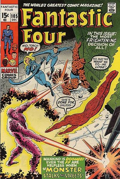Fantastic Four (1961)   n° 105 - Marvel Comics