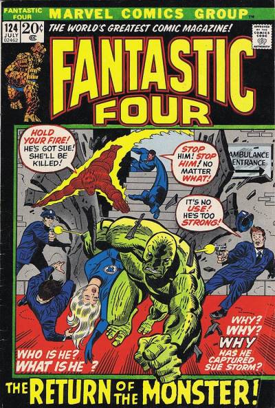 Fantastic Four (1961)   n° 124 - Marvel Comics
