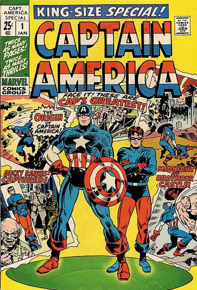 Captain America Annual (1971)   n° 1 - Marvel Comics