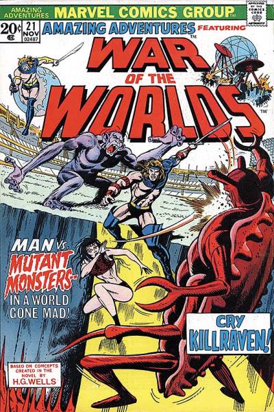 Amazing Adventures (1970)   n° 21 - Marvel Comics
