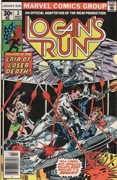Logan's Run (1977)   n° 3 - Marvel Comics