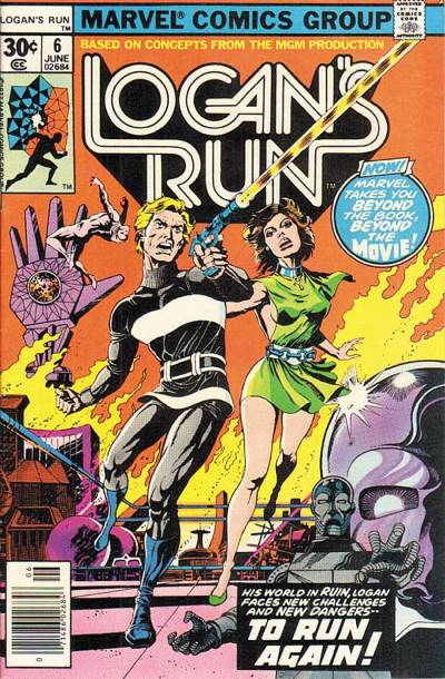 Logan's Run (1977)   n° 6 - Marvel Comics