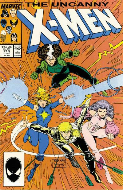 Uncanny X-Men, The (1963)   n° 218 - Marvel Comics