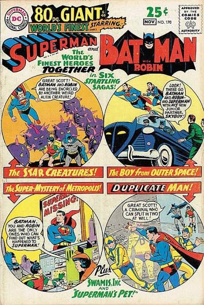 World's Finest Comics (1941)   n° 170 - DC Comics