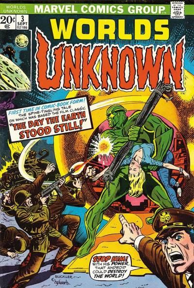Worlds Unknown (1971)   n° 3 - Marvel Comics