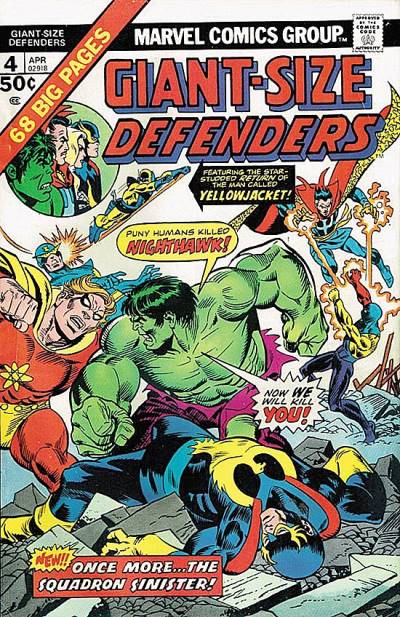 Giant-Size Defenders (1974)   n° 4 - Marvel Comics
