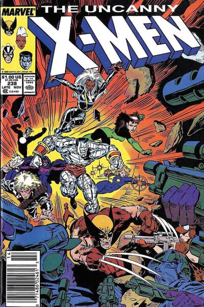 Uncanny X-Men, The (1963)   n° 238 - Marvel Comics