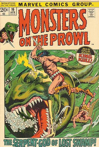 Monsters On The Prowl (1971)   n° 16 - Marvel Comics
