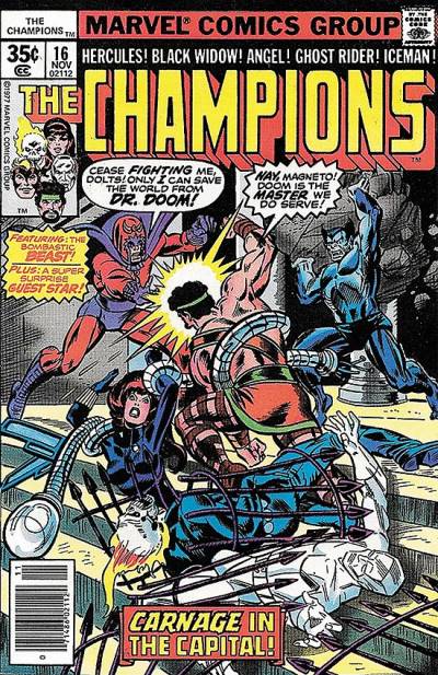 Champions, The (1975)   n° 16 - Marvel Comics