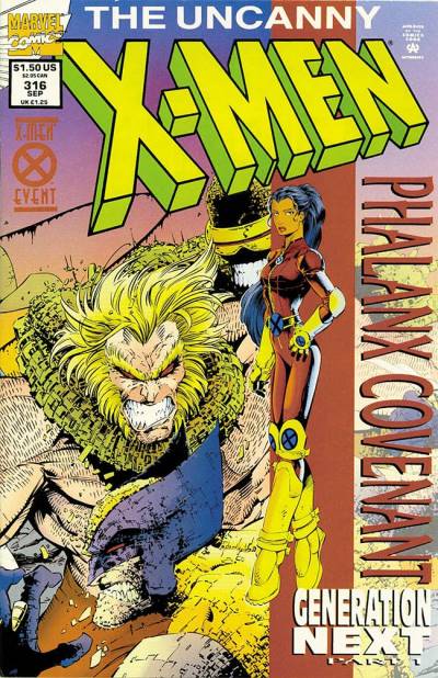 Uncanny X-Men, The (1963)   n° 316 - Marvel Comics