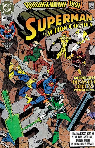 Action Comics (1938)   n° 670 - DC Comics