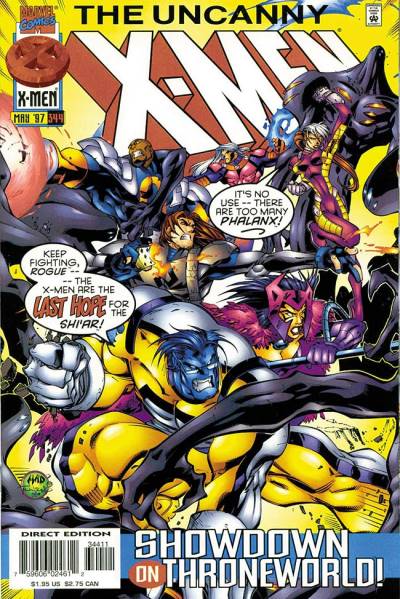 Uncanny X-Men, The (1963)   n° 344 - Marvel Comics