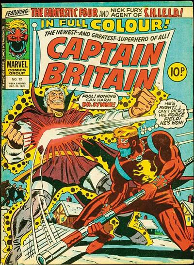 Captain Britain (1976)   n° 12 - Marvel Uk