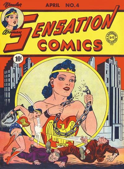 Sensation Comics (1942)   n° 4 - DC Comics