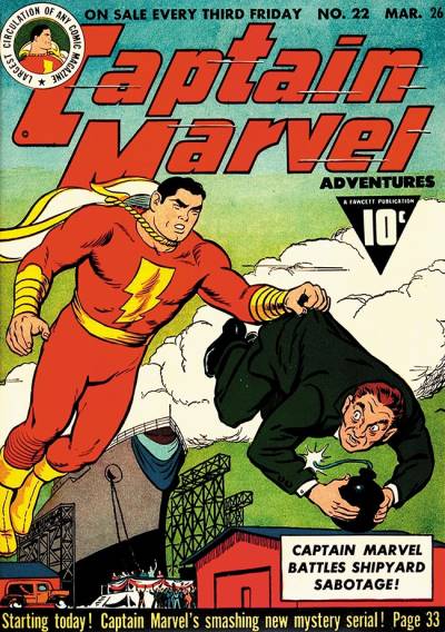 Captain Marvel Adventures (1941)   n° 22 - Fawcett