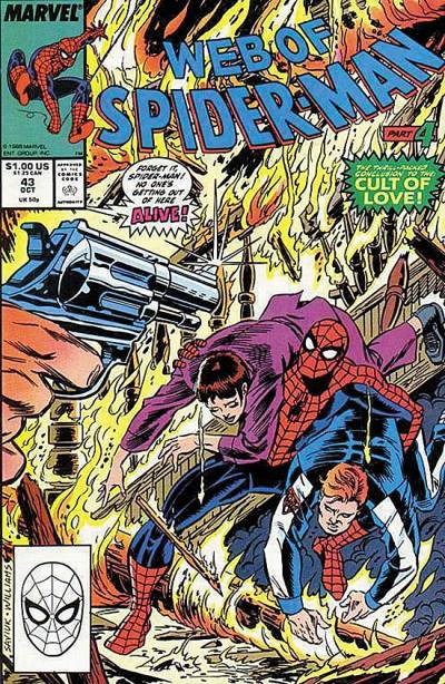 Web of Spider-Man (1985)   n° 43 - Marvel Comics